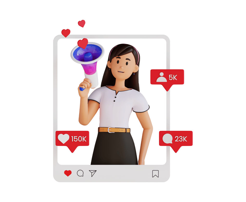 Simple digital solution to link your socials for customers and influencers via ThankQR QR codes.